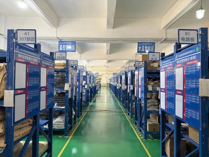 Component Storage And Material Warehouse